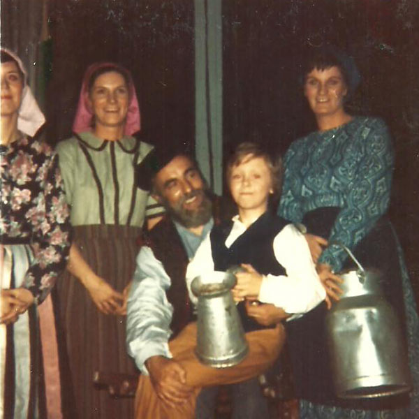 Helen Banton, Jean Bower,  Reg Triplett,  Neil Banton,  Pat Kelsey