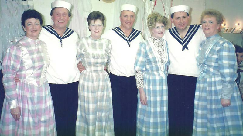 Joan Reynolds Jones, Ray Ward, Helen Banton, ??, ??, Malcolm Royden, Sheila Davies