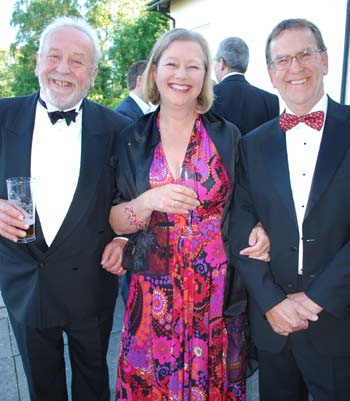 Barry Holland, Sue and Bob Jarvis