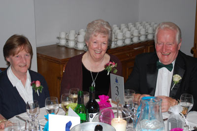 Kay Doran,  Diane Bentley and Patrick Clancy