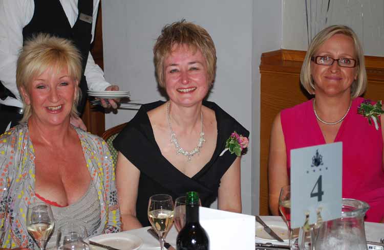 Gaye Burnicle-Moors,  Margaret Gordon and Katriina Youde
