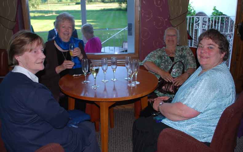 Kay Doran, Diane Bentley, Mary Newton and Michelle Atkinson