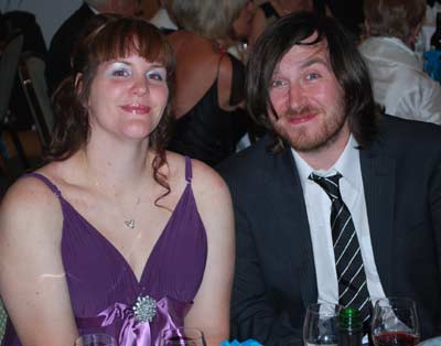Amy Duggan and Ian White