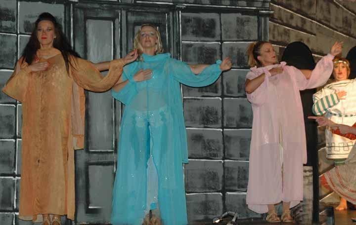 Liz Wall, Lucy Clement, Andrea Otter, Wendy Newton
