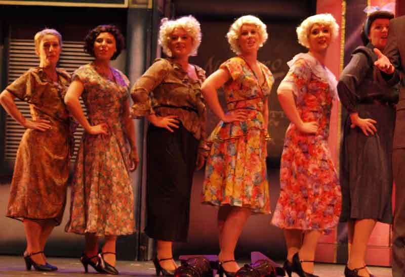 Lisa Roberts, Estelle Riley, Clare Nugent, Josie Jevons Hurst,Bethany D'Avincourt Smith, Margaret Jones