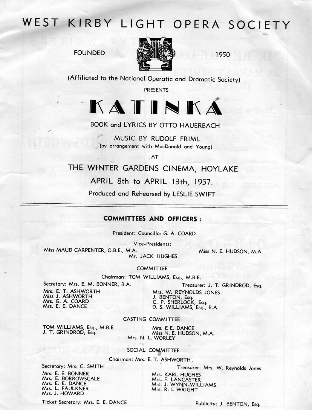 Katinka 1957