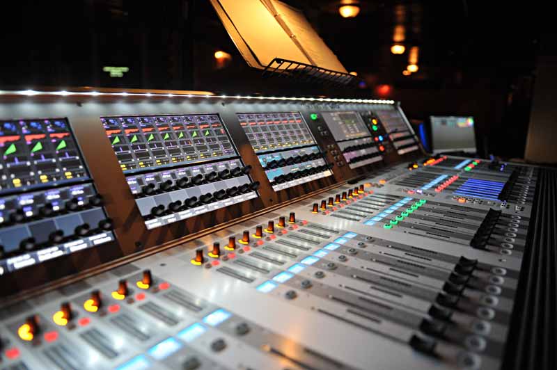 The Lighting Desk for Titanic