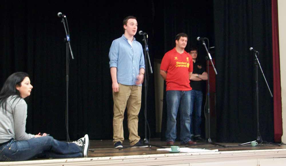 Joanne Ellis, Matthew Mellor, Rob Poston, 
