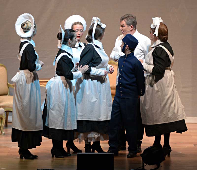 Ian Browell and maids